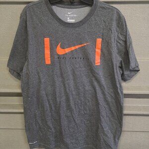 Nike Football Dri Fit T-Shirt Size Medium